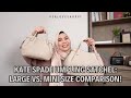 Episode 191: Kate Spade Dumpling Satchel: Large vs. Mini Size Comparison!