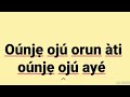 ÌdÈnÀ oÚnjẸ ojÚ orun 2348133155111 2348032983298 2348089038658