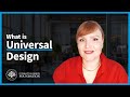 Design That Everyone Can Use: What is Universal Design? Universal or Inclusive Design?