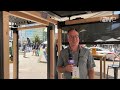 cedia expo 2023 draper demos flexshade zip xl outdoor shade