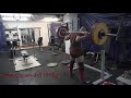 paused squats spoto press και deadlift 7η Εβδομάδα Προετοιμασίας 3η ημέρα no commentary.