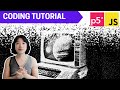 p5.js Coding Tutorial | Paper Shredding Effect