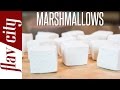Homemade Marshmallow Recipe - How To Make Marshmallows - FlavCity with Bobby
