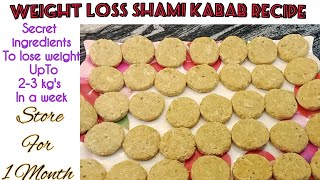 Weight loss Shami Kabab recipe by Blogbuddies/lose upto 2-3 kg's #shami #kabab #weightloss