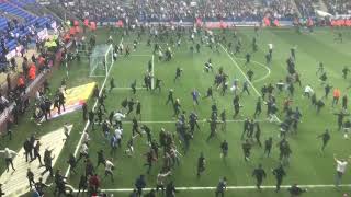 BWFC ON THE PITCH INVASION