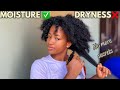 MOISTURIZING DRY TYPE 4 LONG OR SHORT NATURAL HAIR | MY SIMPLE ROUTINE - DETAILED TUTORIAL