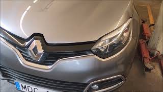 RENAULT CAPTUR (ежегодное техническое обслуживание моих личных автомобилей) ЧАСТЬ 3