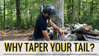 TAPERING THE TAIL OF YOUR SLING