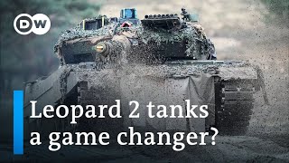 What difference will 18 Leopard 2 tanks make in Ukraine? | DW News