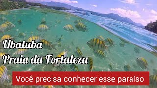 PRAIA DA FORTALEZA UBATUBA + PISCINA NATURAL