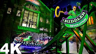 The Riddler Revolution [On-Ride 4K POV] - Warner Bros World Abu Dhabi