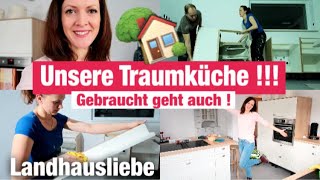 DIE KÜCHE KOMMT !!! Küchentour, Roomtour \u0026 günstige Küche | Unser Hausbau