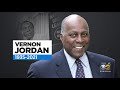 vernon jordan activist who advised former president clinton has died at 85