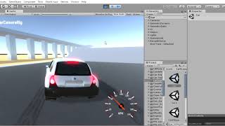 Unity 3D Simple Car Controller (Steering Wheel Input)