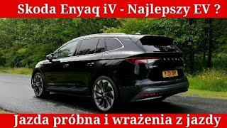 Skoda Enyaq iV Jazda próbna i  wrażenia z jazdy #skoda #enyaqiv