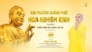 Kinh Hoa Nghiêm 477 - Phẩm Thập Hồi Hướng -  TT. Thích Tuệ Hải - Chùa Long Hương