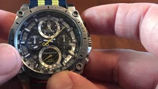 Bulova Precisionist Chronograph Watch Full Review