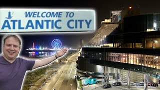 Walking the ENTIRE Atlantic City Boardwalk - LATE NIGHT 4K | Talking Casino History