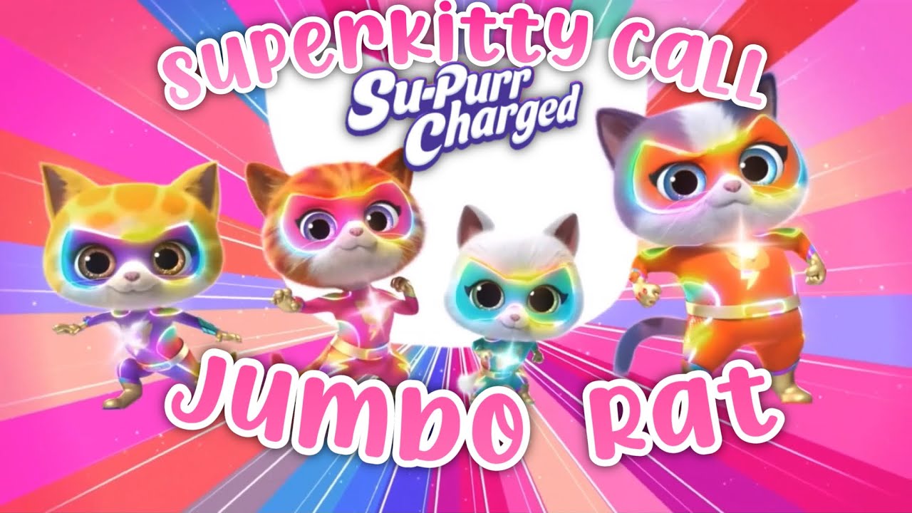 SuperKitties Su-Purr Charged | SuperKitty Call | Jumbo Rat - YouTube