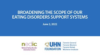 Broadening the scope of our eating disorders support systems – June 2nd, 2022