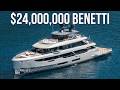 $24,000,000 Benetti Oasis 40m Super Yacht Tour