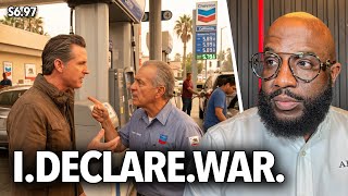 I Declare War | Gavin Newsom Don't Buy Chevron California Fuel, AI Robot, Starbucks Layoffs | S6.E97