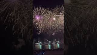 Festival pyrotechnique à Cannes - 08.08.2023 Lux Factory France