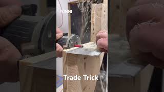 How to clean up rough cuts using a router. #diy #realestate #woodworking #tools