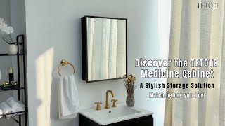 Discover the TETOTE Medicine Cabinet | A Stylish Storage Solution