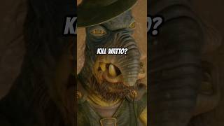 Did Darth Vader Kill Watto?