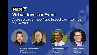 NZX Virtual Investor Event   7 June 2023