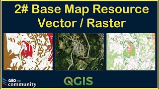 QGIS Mapping Raster and Vector Files