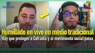 😱Periodista de Cofradía humilla a político del Centro Democrático en debate: “vinculados con narcos”