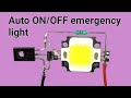 Automatic led light circuit