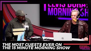 The Most Guests Ever On The 15 Minute Morning Show | 15 Minute Morning Show