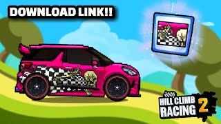 Hill Climb Racing 2 - PIXELS CAR Gameplay (Formula Paint Mod)