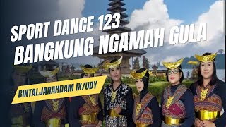 Sport Dance 123 n Bangkung Ngamah Gula Bintaljarahdam IX/Udy di Wiswa Sabha Ktr Gubernur Bali. 2024.