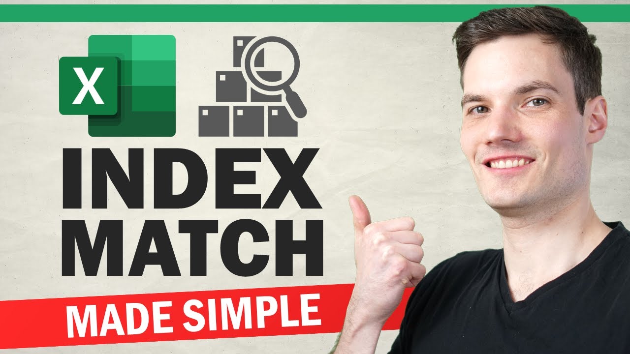 INDEX MATCH Excel Tutorial - YouTube