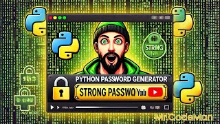 🔥 Create a Strong Random Password Generator in Python – Full Tutorial!