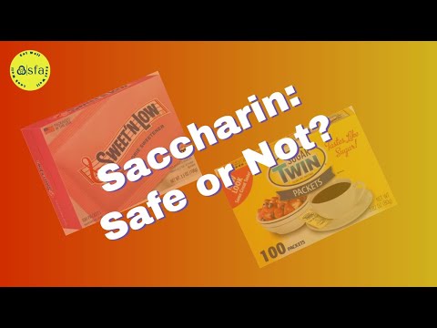 What products use saccharin?