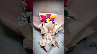 DIY calla lily | Bouquet #diy #flowers #сallalily #shorts