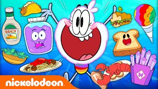Middlemost Post DELICIOUS Food Marathon! 😋 | Nickelodeon Cartoon Universe