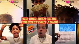 King ROAST Finesse2Tymes BBL \u0026 shows FULL TEXTS‼️😮🤦🏾‍♂️