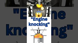 Engine Knocking: The 60 Second Explanation #shorts #automobile #facts #trending #engine