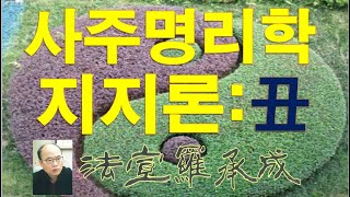 [nss-사주명리학강의-116] 지지론–丑2