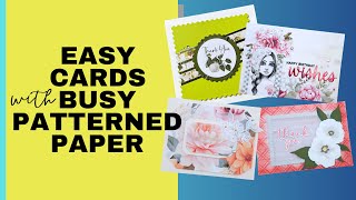 How To Use Busy Patterns While Card Making In 2025 Easy Tips Tricks