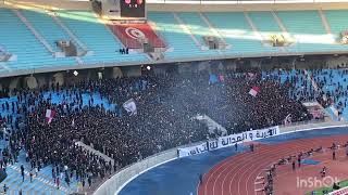 VIRAGE CLUB AFRICAIN AMBIANCE MATCH CA vs esm 🔴⚪️🔴(عودة الكورفا )