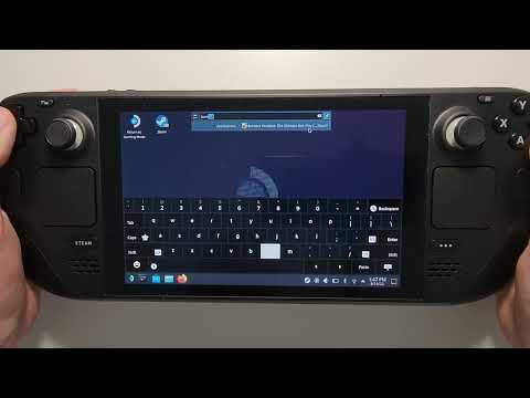 Steam Deck How to Bring Up Keyboard in Desktop Mode, Games, Etc.
