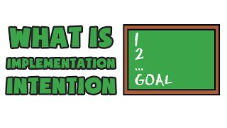 What is Implementation Intention | Explained in 2 min