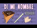 'Di mi nombre' ROSALÍA. Partitura + letra + acordes / Notes + lyrics + chords